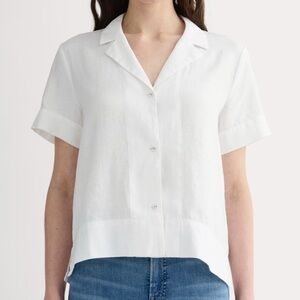 Everlane Boxy Button Down Top